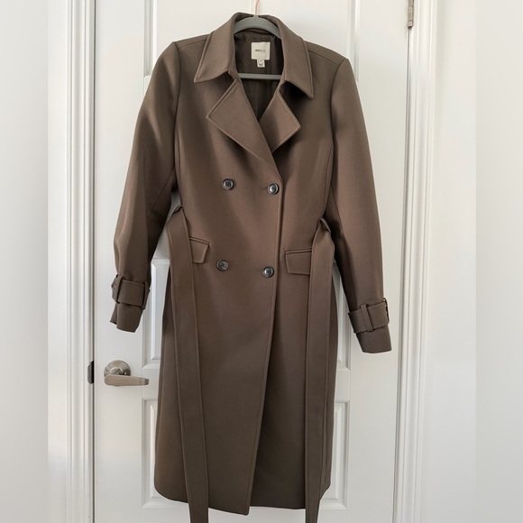 RW&CO. Jackets & Blazers - RW&CO. Long Trench Coat - Women Size Large